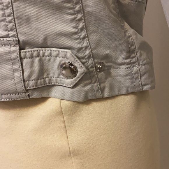 Juicy Couture Light Gray Utility Jacket, Small - Picture 9 of 13